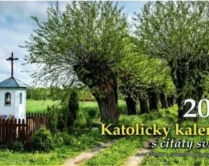 Katolický kalendář 2026 s citáty svatých